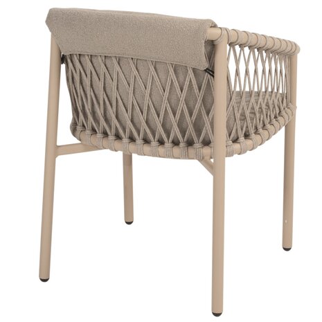 4 Seasons Outdoor Prado Allora dining tuinset 160 cm rond 7 delig latte teak 4 Seasons Outdoor