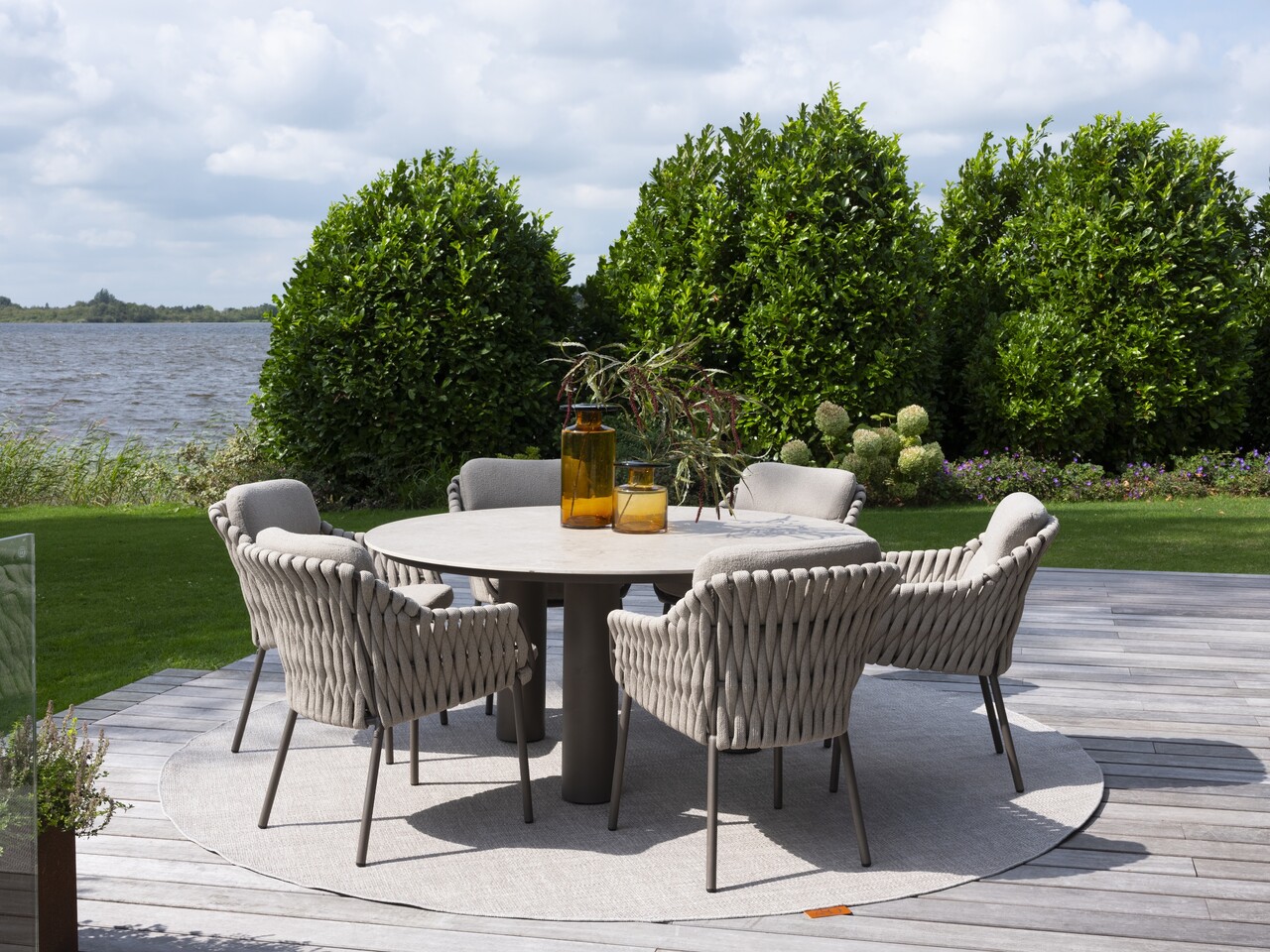 4 Seasons Outdoor Arizona dining tuintafel 160xH75 cm rond keramiek 4 Seasons Outdoor 4 Seasons Outdoor Arizona dining tuintafel 160xH75 cm rond keramiek 4 Seasons Outdoor
