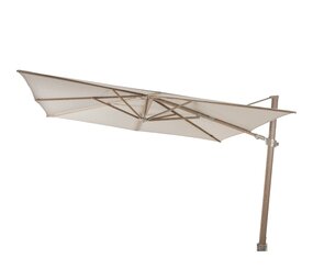4 Seasons Outdoor Siesta premium zweefparasol 300x300 cm houtlook sand 4 Seasons Outdoor 4 Seasons Outdoor Siesta premium zweefparasol 300x300 cm houtlook sand 4 Seasons Outdoor