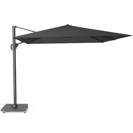Platinum Challenger T1 zweefparasol 300x300 cm zwart met 90KG voet en hoes Platinum Challenger T1 zweefparasol 300x300 cm zwart met 90KG voet en hoes