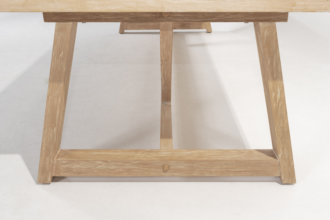 Taste 4SO Noah dining tuintafel 300x100xH69 cm geborsteld teak 4 Seasons Outdoor Taste 4SO Noah dining tuintafel 300x100xH69 cm geborsteld teak 4 Seasons Outdoor