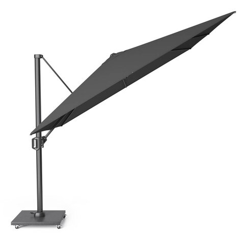 Platinum Challenger T1 premium zweefparasol 400x300 cm faded black met 120KG voet en hoes Platinum Challenger T1 premium zweefparasol 400x300 cm faded black met 120KG voet en hoes