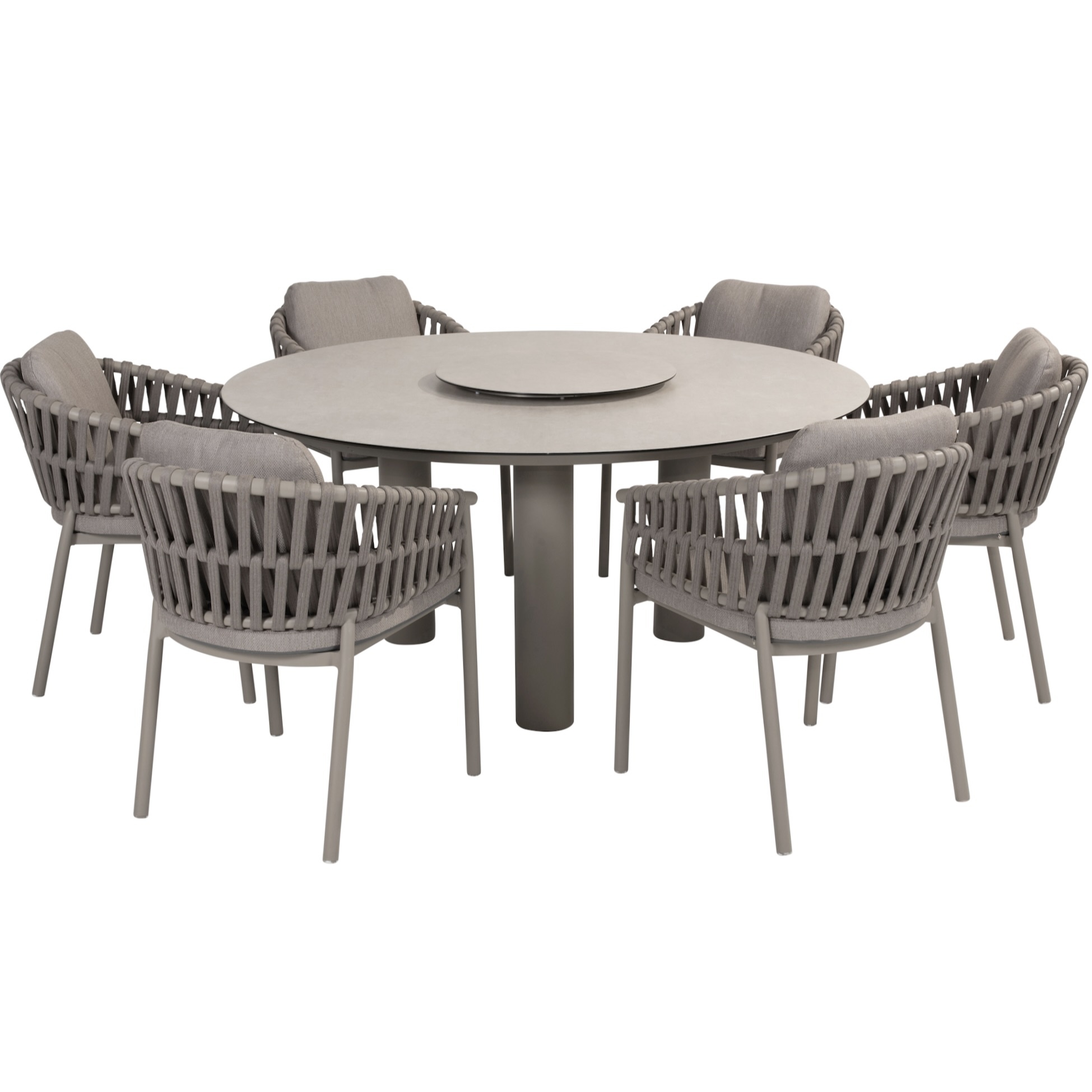 Catalana Donato dining tuinset 160xH75 cm 8 delig keramiek cloud Taste 4SO