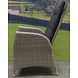 AVH-Collectie Menorca dining tuinstoel verstelbaar grijs wicker set van 4 AVH-Collectie Menorca dining tuinstoel verstelbaar grijs wicker set van 4
