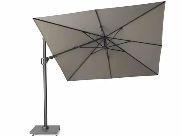 Platinum Challenger T2 premium zweefparasol 300x300 cm manhattan met 90KG voet en hoes Platinum Challenger T2 premium zweefparasol 300x300 cm manhattan met 90KG voet en hoes