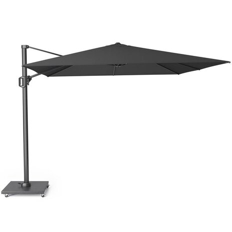 Platinum Challenger T1 zweefparasol 300x300 cm antraciet met 90KG voet en hoes Platinum Challenger T1 zweefparasol 300x300 cm antraciet met 90KG voet en hoes