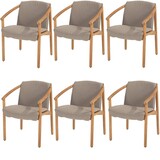 4 Seasons Outdoor Tess dining tuinstoel teak 4 Seasons Outdoor set van 6 4 Seasons Outdoor Tess dining tuinstoel teak 4 Seasons Outdoor set van 6