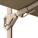 Platinum Challenger T2 premium parasol 300x300 cm sandstone champagne Platinum Challenger T2 premium parasol 300x300 cm sandstone champagne