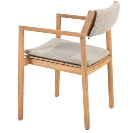 4 Seasons Outdoor Levi stapelbare tuinstoel teak 4 Seasons Outdoor set van 6 4 Seasons Outdoor Levi stapelbare tuinstoel teak 4 Seasons Outdoor set van 6