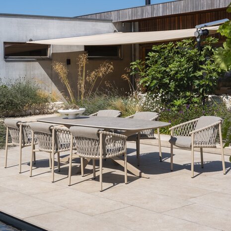 4 Seasons Outdoor Allora dining tuinstoel latte 4 Seasons Outdoor set van 6 4 Seasons Outdoor Allora dining tuinstoel latte 4 Seasons Outdoor set van 6