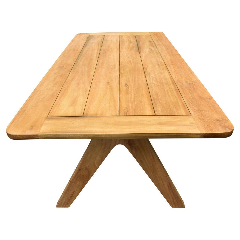 AVH-Collectie Soerabaya dining tuintafel teak 260x110xH75 cm AVH-Collectie Soerabaya dining tuintafel teak 260x110xH75 cm