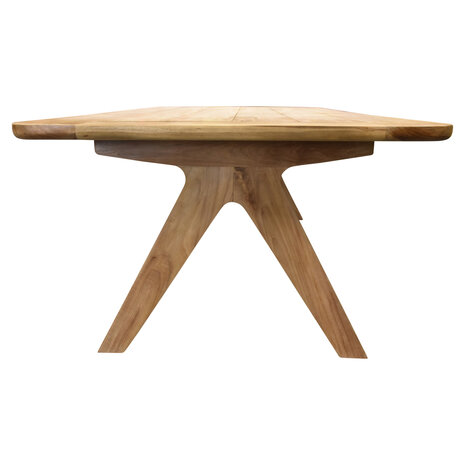 AVH-Collectie Soerabaya dining tuintafel teak 260x110xH75 cm AVH-Collectie Soerabaya dining tuintafel teak 260x110xH75 cm