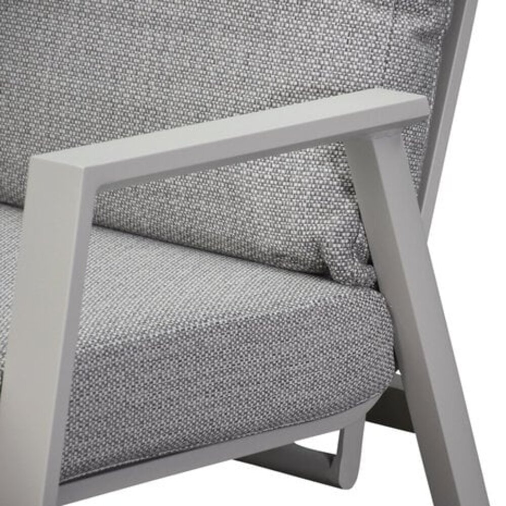 AVH-Collectie Barolo hoek dining loungeset 6 delig aluminium verstelbare tafel latte AVH-Collectie Barolo hoek dining loungeset 6 delig aluminium verstelbare tafel latte