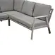 AVH-Collectie Barolo hoek dining loungeset 8 delig aluminium verstelbare tafel latte zand AVH-Collectie Barolo hoek dining loungeset 8 delig aluminium verstelbare tafel latte zand