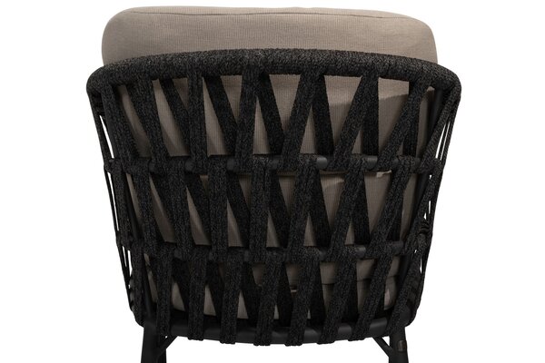 Taste 4SO Albareto dining tuinstoel antraciet rope Taste 4SO set van 4 Taste 4SO Albareto dining tuinstoel antraciet rope Taste 4SO set van 4