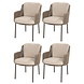 4 Seasons Outdoor Bernini dining tuinstoel terre 4 Seasons Outdoor set van 4 4 Seasons Outdoor Bernini dining tuinstoel terre 4 Seasons Outdoor set van 4