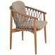 4 Seasons Outdoor Nora dining tuinstoel teak bouclé 4 Seasons Outdoor set van 4 4 Seasons Outdoor Nora dining tuinstoel teak bouclé 4 Seasons Outdoor set van 4
