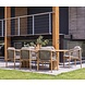 4 Seasons Outdoor Nora dining tuinstoel teak bouclé 4 Seasons Outdoor set van 4 4 Seasons Outdoor Nora dining tuinstoel teak bouclé 4 Seasons Outdoor set van 4