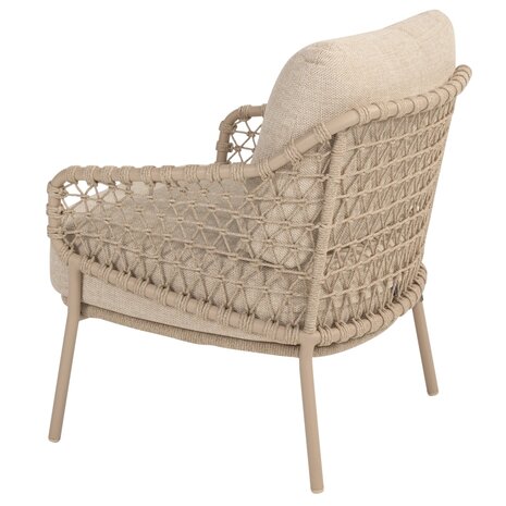 4 Seasons Outdoor Sardinia low dining tuinstoel latte 4 Seasons Outdoor set van 4 4 Seasons Outdoor Sardinia low dining tuinstoel latte 4 Seasons Outdoor set van 4