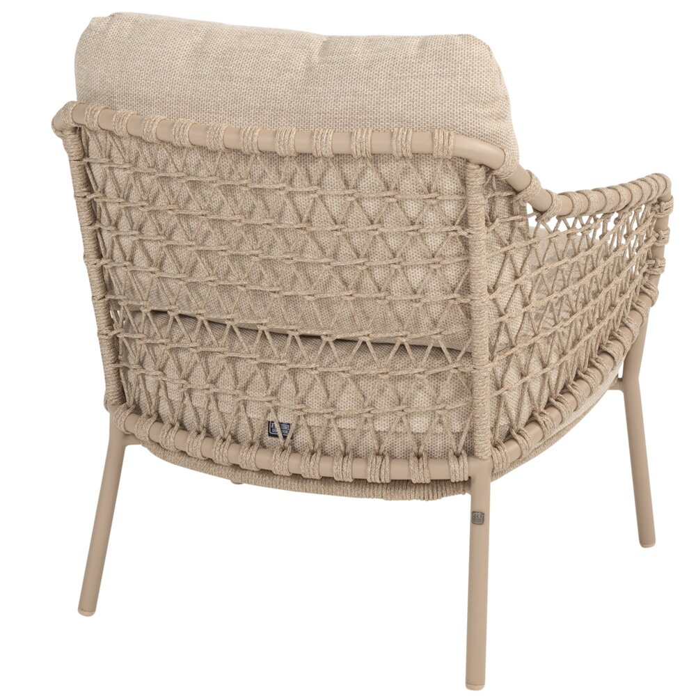 4 Seasons Outdoor Sardinia low dining tuinstoel latte 4 Seasons Outdoor set van 4 4 Seasons Outdoor Sardinia low dining tuinstoel latte 4 Seasons Outdoor set van 4