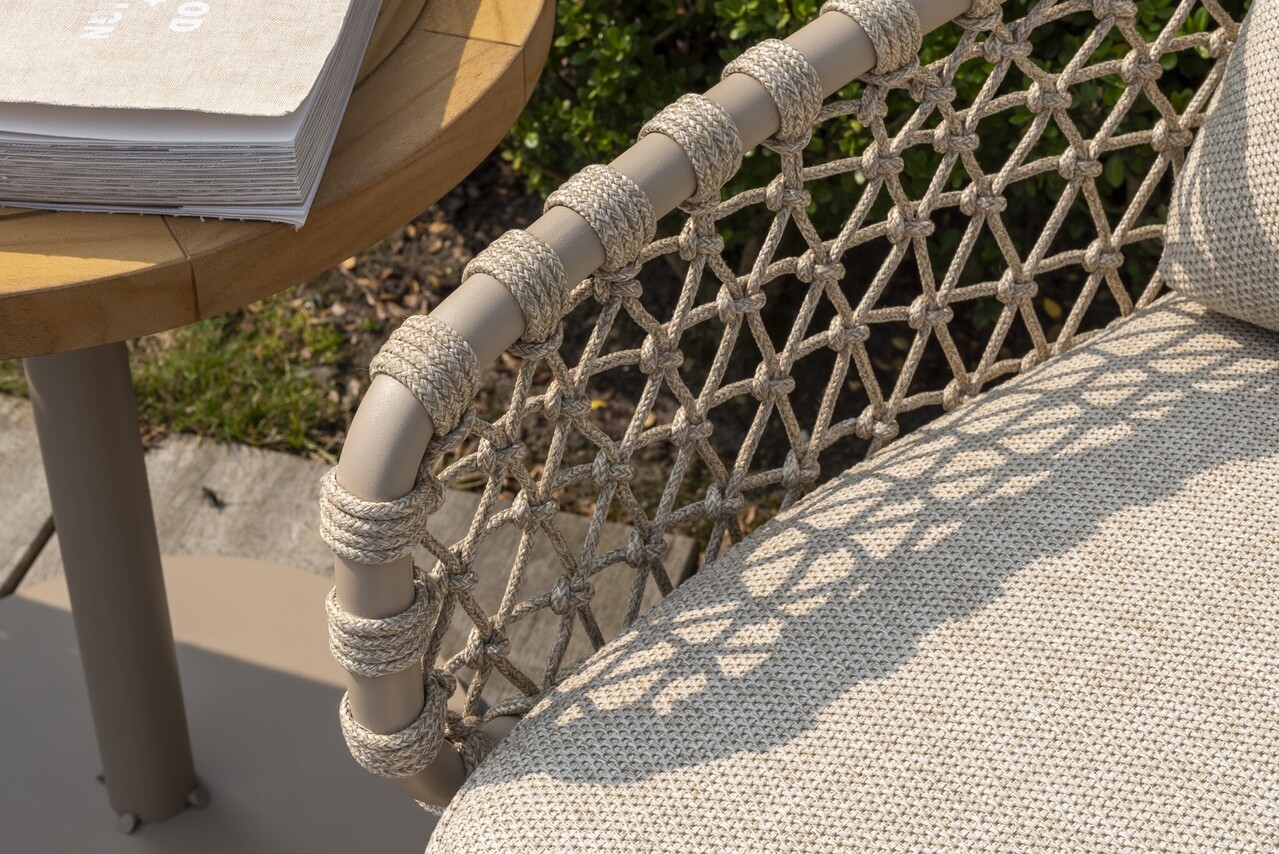 4 Seasons Outdoor Sardinia low dining tuinstoel latte 4 Seasons Outdoor set van 6 4 Seasons Outdoor Sardinia low dining tuinstoel latte 4 Seasons Outdoor set van 6