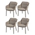 Montera dining tuinstoel terre 4 Seasons Outdoor set van 4