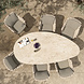 4 Seasons Outdoor Montera dining tuinstoel terre 4 Seasons Outdoor set van 6