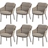 Montera dining tuinstoel terre 4 Seasons Outdoor set van 6