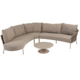 4 Seasons Outdoor Comino organische hoek loungeset 4 delig latte keramiek 4 Seasons Outdoor 4 Seasons Outdoor Comino organische hoek loungeset 4 delig latte keramiek 4 Seasons Outdoor