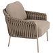 4 Seasons Outdoor Comino low dining tuinstoel latte 4 Seasons Outdoor set van 4 4 Seasons Outdoor Comino low dining tuinstoel latte 4 Seasons Outdoor set van 4