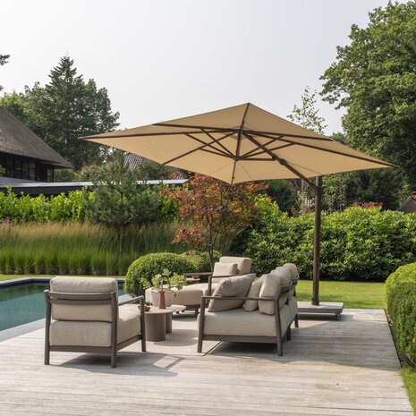 4 Seasons Outdoor Sofie Capresi stoel bank loungeset 5 delig terre 4 Seasons Outdoor 4 Seasons Outdoor Sofie Capresi stoel bank loungeset 5 delig terre 4 Seasons Outdoor