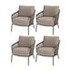 4 Seasons Outdoor Capalbio low dining tuinstoel terre 4 Seasons Outdoor set van 4 4 Seasons Outdoor Capalbio low dining tuinstoel terre 4 Seasons Outdoor set van 4