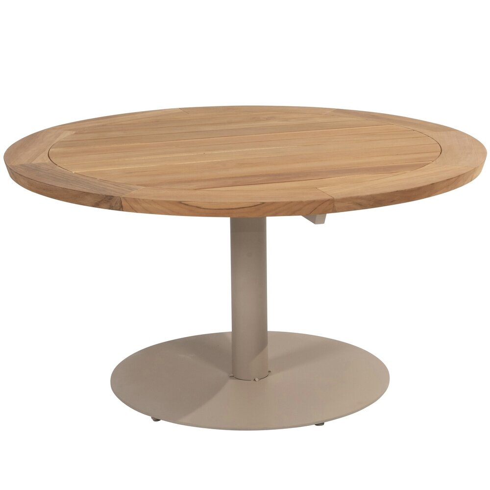 Taste 4SO Puglia Saba low dining tuinset160ØxH69 cm 7 delig met latte onderstel teak Taste 4SO Taste 4SO Puglia Saba low dining tuinset160ØxH69 cm 7 delig met latte onderstel teak Taste 4SO