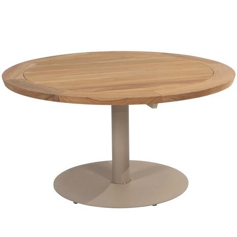 Taste 4SO Puglia Saba low dining tuinset160ØxH69 cm 7 delig met latte onderstel teak Taste 4SO Taste 4SO Puglia Saba low dining tuinset160ØxH69 cm 7 delig met latte onderstel teak Taste 4SO