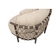 4 Seasons Outdoor Ezra chaise longue organische loungeset 4 delig keramiek terre 4 Seasons Outdoor 4 Seasons Outdoor Ezra chaise longue organische loungeset 4 delig keramiek terre 4 Seasons Outdoor