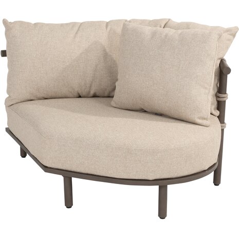 4 Seasons Outdoor Ezra modulaire organische hoek loungeset 3 delig terre 4 Seasons Outdoor 4 Seasons Outdoor Ezra modulaire organische hoek loungeset 3 delig terre 4 Seasons Outdoor