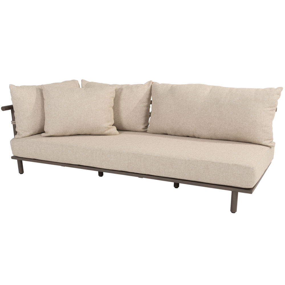4 Seasons Outdoor Ezra chaise lounge bank groot 2 delig terre 4 Seasons Outdoor