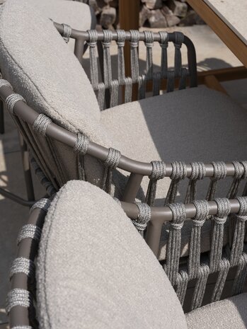 4 Seasons Outdoor Arizona Capalbio dining tuinset 240x130xH75 cm 7 delig pebble keramiek terre 4 Seasons Outdoor 4 Seasons Outdoor Arizona Capalbio dining tuinset 240x130xH75 cm 7 delig pebble keramiek terre 4 Seasons Outdoor