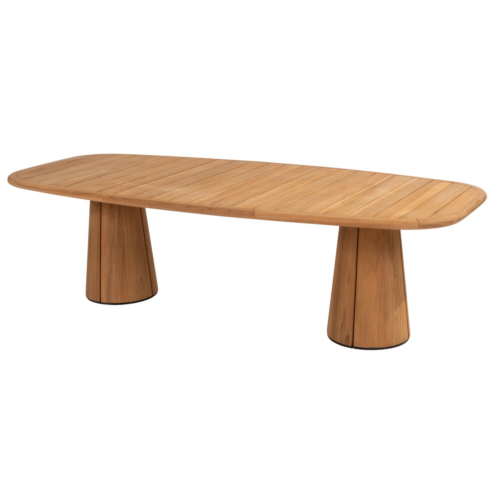 4 Seasons Outdoor Capri Capalbio low dining tuinset barrel 240x110xH69 cm 7 delig teak terre 4 Seasons Outdoor 4 Seasons Outdoor Capri Capalbio low dining tuinset barrel 240x110xH69 cm 7 delig teak terre 4 Seasons Outdoor