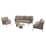 4 Seasons Outdoor Capalbio stoel bank loungeset 5 delig keramiek terre 4 Seasons Outdoor 4 Seasons Outdoor Capalbio stoel bank loungeset 5 delig keramiek terre 4 Seasons Outdoor