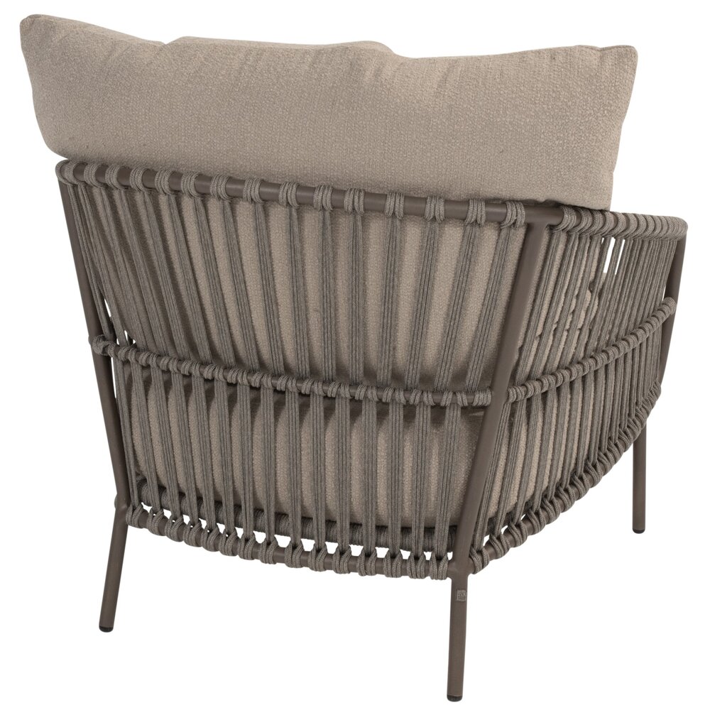 4 Seasons Outdoor Boaz Capalbio stoel bank  loungeset 5 delig keramiek rope terre 4 Seasons Outdoor