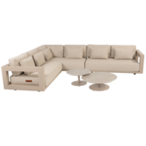 4 Seasons Outdoor Boaz Metropolitan hoek loungeset 5 delig keramiek latte 4 Seasons Outdoor 4 Seasons Outdoor Boaz Metropolitan hoek loungeset 5 delig keramiek latte 4 Seasons Outdoor