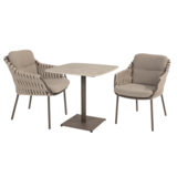 4 Seasons Outdoor Vermont Montera bistro dining tuinset 3 delig  keramiek terre 4 Seasons Outdoor