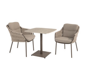 4 Seasons Outdoor Vermont Montera bistro dining tuinset 3 delig  keramiek terre 4 Seasons Outdoor