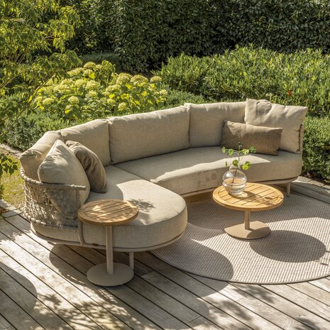 4 Seasons Outdoor Sardinia chaise longue loungeset 3 delig keramiek latte 4 Seasons Outdoor 4 Seasons Outdoor Sardinia chaise longue loungeset 3 delig keramiek latte 4 Seasons Outdoor