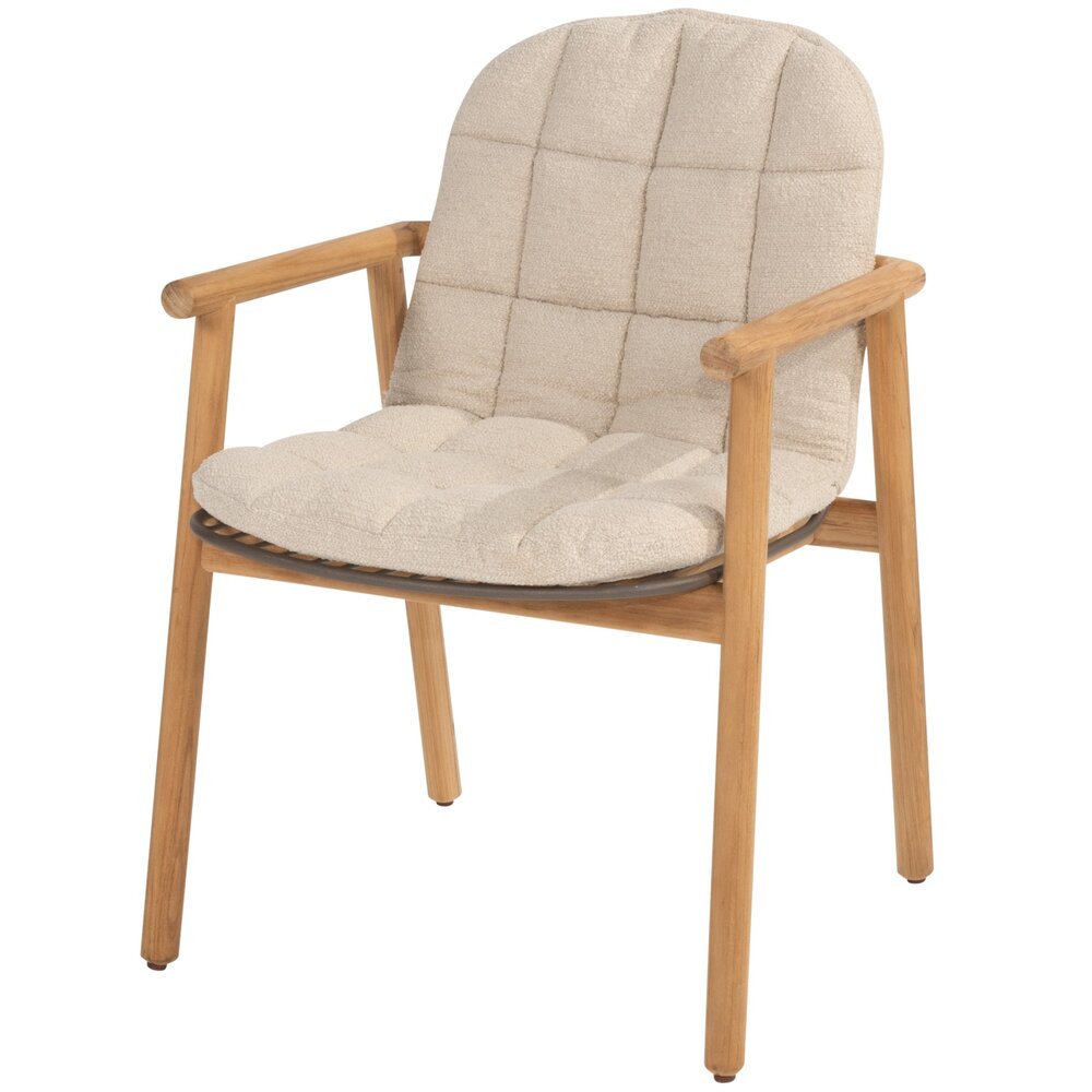 4 Seasons Outdoor Showroommodel Capri Samos barrel dining tuinset 9 delig 280x110xH75 cm 4 Seasons Outdoor