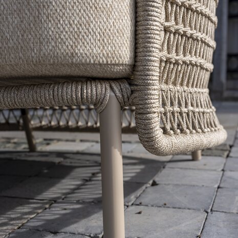 4 Seasons Outdoor Puccini stoel bank loungeset 6 delig keramiek latte 4 Seasons Outdoor