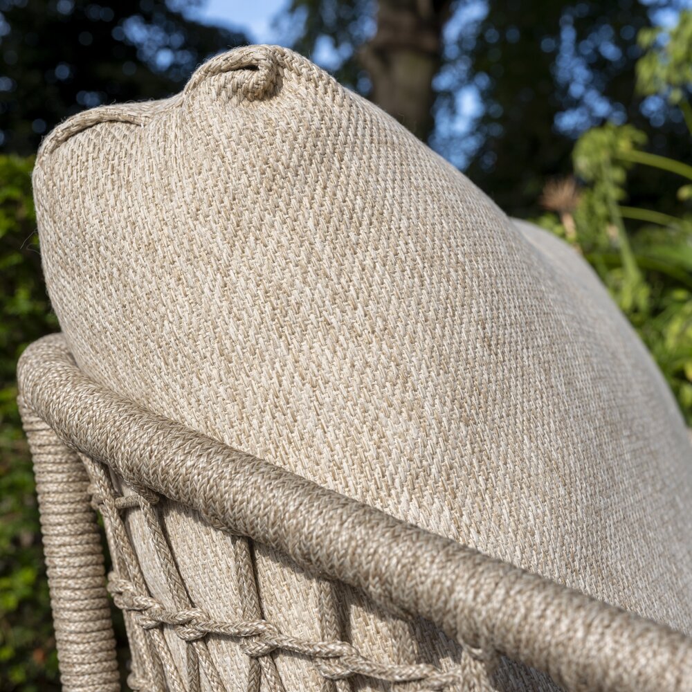 4 Seasons Outdoor Puccini stoel bank loungeset 6 delig keramiek latte 4 Seasons Outdoor