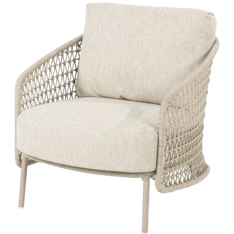 4 Seasons Outdoor Puccini stoel bank loungeset 6 delig keramiek latte 4 Seasons Outdoor