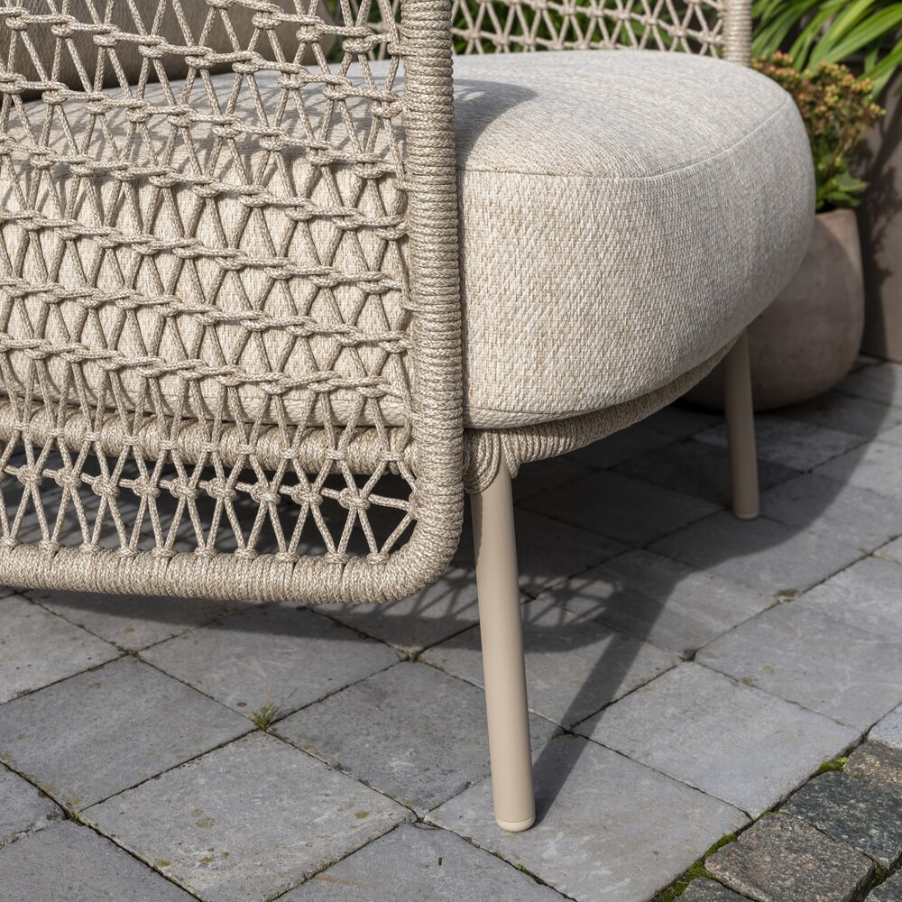 4 Seasons Outdoor Puccini stoel bank loungeset 5 delig teak latte 4 Seasons Outdoor 4 Seasons Outdoor Puccini stoel bank loungeset 5 delig teak latte 4 Seasons Outdoor